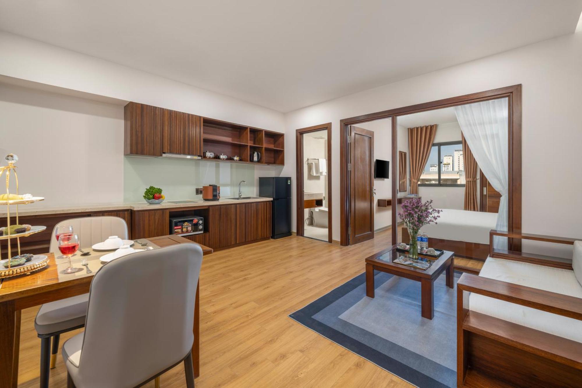 Dana Boutique Hotel & Apartment ดานัง ภายนอก รูปภาพ